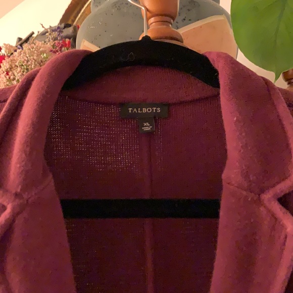 Talbots Long Sweater Vest - Picture 3 of 8
